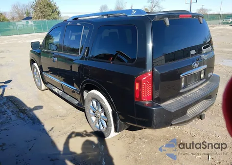 2008 Infiniti Qx56 z USA, uszkodzony, nr VIN 5N3AA08C48N911403